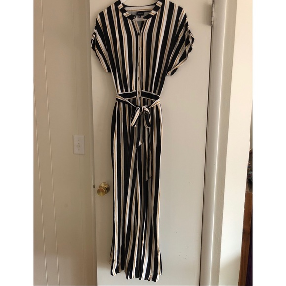 NEW Striped Jumpsuit - Picture 3 of 3